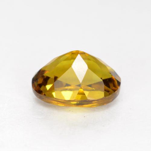 Petit Grenat Doré brunâtre naturelle Coupe ovale, 1.00 ct, VVS-VS