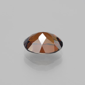 Petit Grenat Brun orangé naturelle Coupe ovale, 2.66 ct, VS