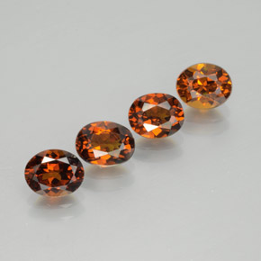 Achetez naturel ct Brun orangé Petit Grenat gems, Coupe ovale, En provenance Mali chez GemSelect. En stock, livraison internationale!