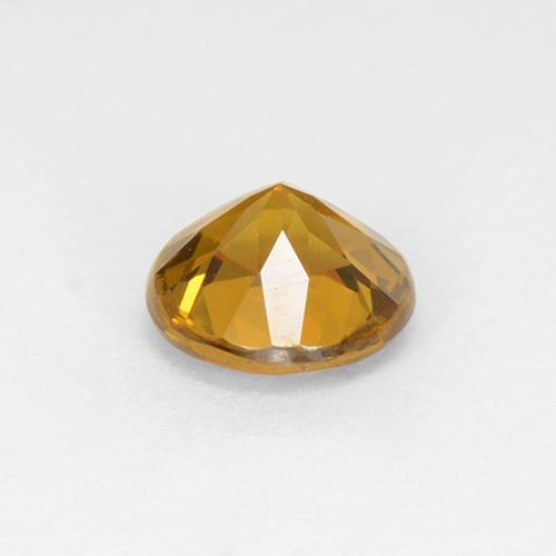 Grenat du mali doré naturelle coupe roude, 0,76 ct, VS