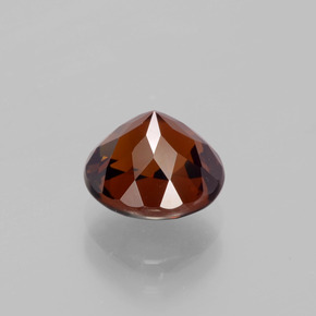 Petit Grenat Brun orangé naturelle Coupe roude, 2.40 ct, VVS