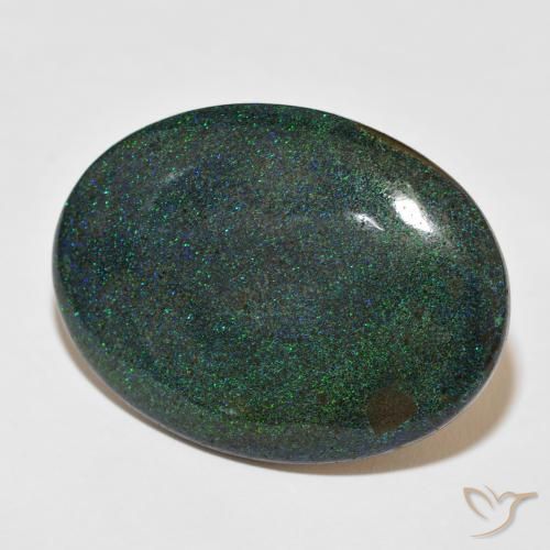 Opale matricielle Multicolore naturelle ovale, 48.05 ct, Opaque