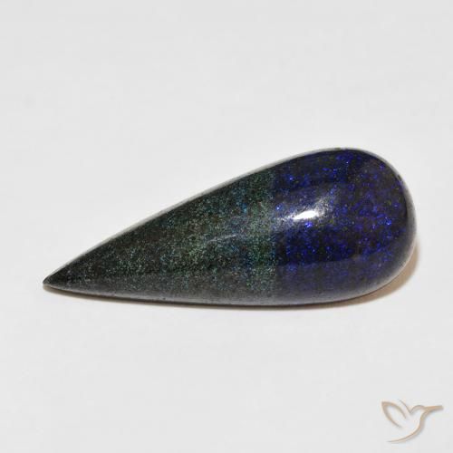 17.81ct Naturel Multicolore Opale matricielle, En forme de poire, Opaque