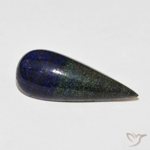 Opale matricielle Multicolore naturelle En forme de poire, 17.81 ct, Opaque