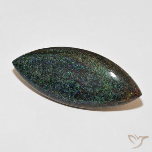 Opale matricielle Multicolore naturelle Marquise, 31.67 ct, Opaque