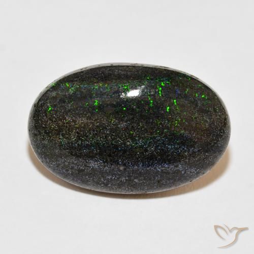 18.98ct Naturel Multicolore Opale matricielle, ovale, Opaque