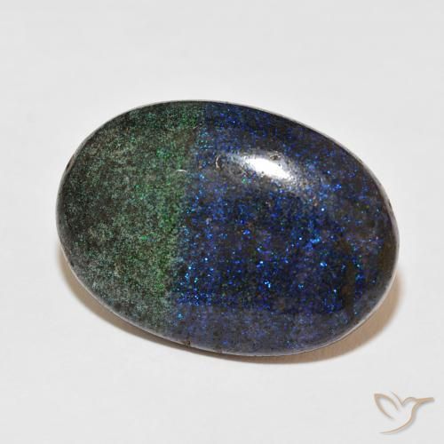 Opale matricielle Multicolore naturelle ovale, 27.00 ct, Opaque