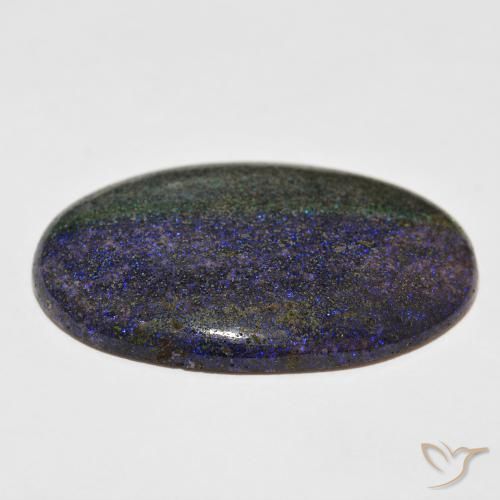 Opale matricielle Multicolore naturelle ovale, 52.40 ct, Opaque
