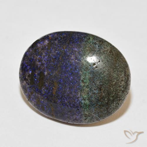 Opale matricielle Multicolore naturelle ovale, 24.43 ct, Opaque