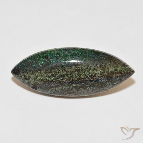 17.31ct Naturel Multicolore Opale matricielle, Marquise, Opaque