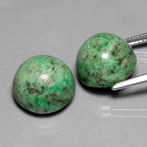 Achetez naturel ct Vert Maw-Sit-Sit gems, Coupe roude, En provenance Myanmar (Birmanie) chez GemSelect. En stock, livraison internationale!