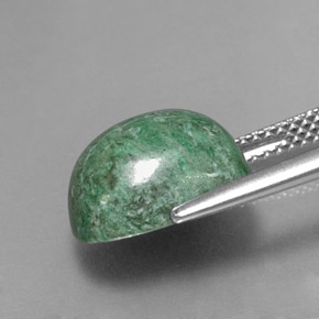 Maw-Sit-Sit Vert naturelle Coupe coussin, 6.75 ct, Opaque