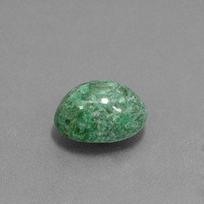 Maw-Sit-Sit Vert naturelle Coupe ovale, 1.85 ct, Opaque