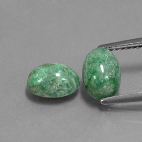 Achetez naturel ct vert maw-sit-sit gems, coupe ovale, en provenance myanmar (birmanie) chez gemselect. en stock, livraison internationale!