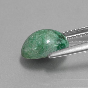 Maw-Sit-Sit Vert naturelle Coupe ovale, 2.22 ct, Opaque