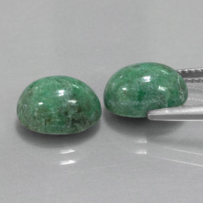 Achetez naturel ct vert maw-sit-sit gems, coupe ovale, en provenance myanmar (birmanie) chez gemselect. en stock, livraison internationale!