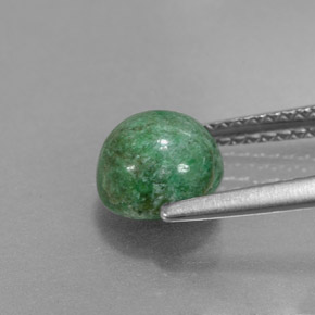 Maw-sit-sit vert naturelle coupe roude, 1,79 ct, opaque
