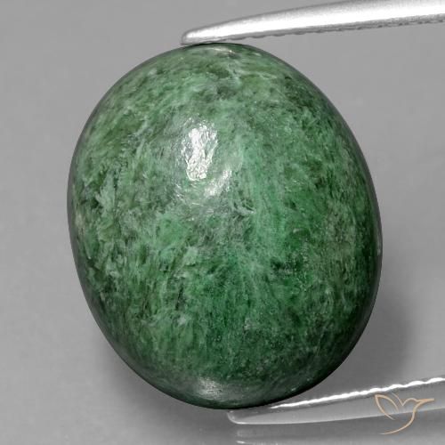 12.12ct Naturel Vert pin Maw-Sit-Sit, ovale, Opaque