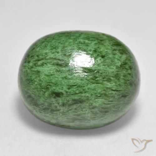 14.82ct Naturel Vert pin Maw-Sit-Sit, ovale, Opaque