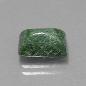 Maw-Sit-Sit Vert naturelle Baquette, 3.28 ct, Opaque