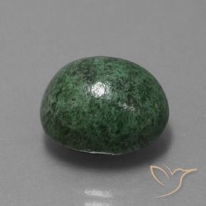 Maw-Sit-Sit Vert moyen naturelle ovale, 14.06 ct, Opaque