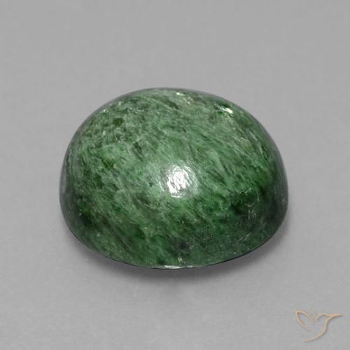 Maw-Sit-Sit Vert moyen naturelle Tour, 9.17 ct, Opaque