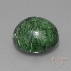 Maw-Sit-Sit Vert moyen naturelle Tour, 9.65 ct, Opaque