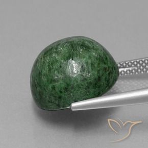Maw-Sit-Sit Vert pin naturelle Tour, 13.22 ct, Opaque