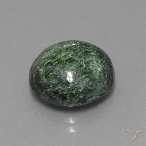 Maw-Sit-Sit Vert foncé naturelle Tour, 10.46 ct, Opaque