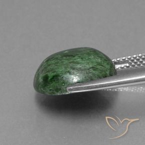 Maw-Sit-Sit Vert foncé naturelle Tour, 7.37 ct, Opaque