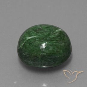 Maw-Sit-Sit Vert foncé naturelle Tour, 12.01 ct, Opaque