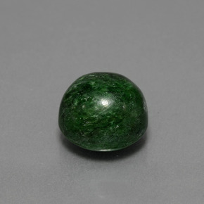 Maw-Sit-Sit Vert naturelle Coupe roude, 8.58 ct, Opaque