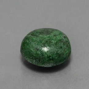 Maw-Sit-Sit Vert naturelle Coupe roude, 6.83 ct, Opaque
