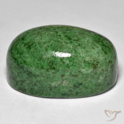 Maw-Sit-Sit Vert citron naturelle ovale, 30.49 ct, Opaque