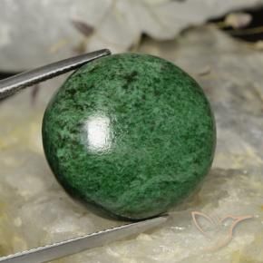 Maw-Sit-Sit Vert foncé naturelle Tour, 32.74 ct, Opaque