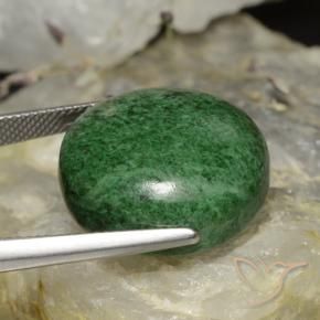 Maw-Sit-Sit Vert foncé naturelle Tour, 32.74 ct, Opaque