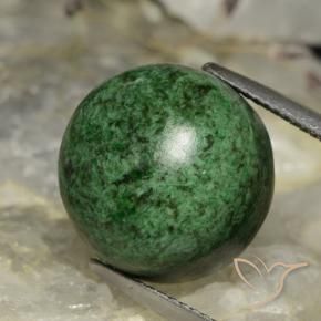 Maw-Sit-Sit Vert foncé naturelle Tour, 19.60 ct, Opaque