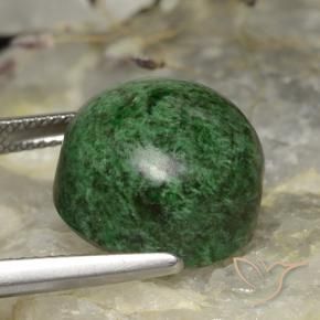Maw-Sit-Sit Vert foncé naturelle Tour, 19.60 ct, Opaque