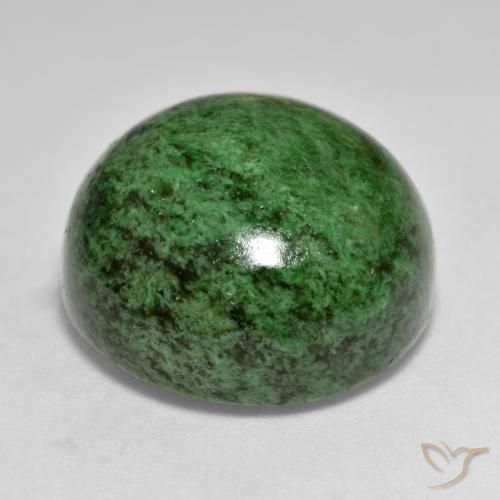 Maw-Sit-Sit Vert foncé naturelle Tour, 34.00 ct, Opaque