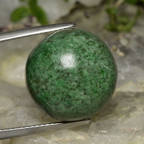 25.08ct Naturel Vert pin Maw-Sit-Sit, Tour, Opaque