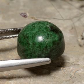 Maw-Sit-Sit Vert foncé naturelle Tour, 8.65 ct, Opaque