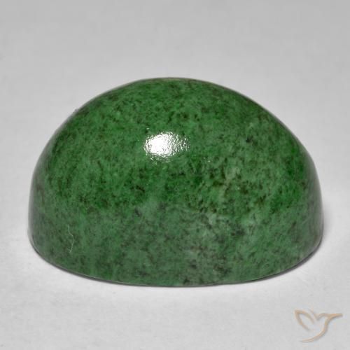 Maw-Sit-Sit Vert pin naturelle ovale, 33.52 ct, Opaque
