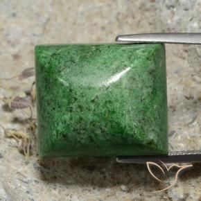Maw-Sit-Sit Vert pin pâle naturelle Baquette, 33.08 ct, Opaque