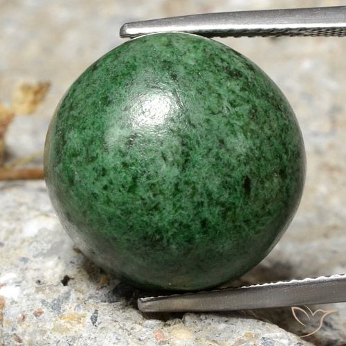 23.78ct Naturel Vert moyen Maw-Sit-Sit, Tour, Opaque