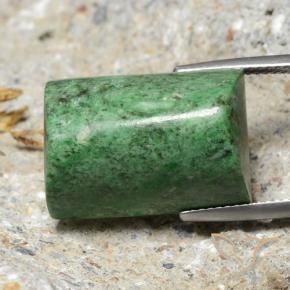 Maw-Sit-Sit Vert moyen naturelle Baquette, 31.09 ct, Opaque