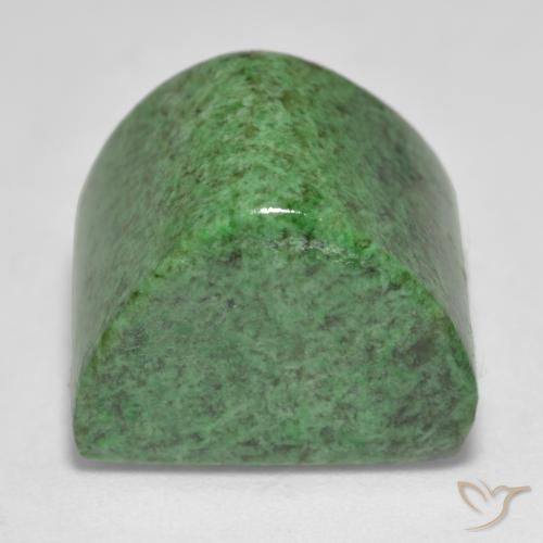 Maw-Sit-Sit Vert pin naturelle Baquette, 30.28 ct, Opaque
