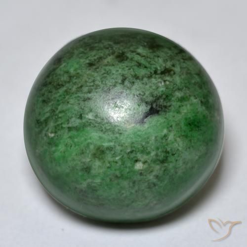 27.40ct Naturel Vert foncé Maw-Sit-Sit, Tour, Opaque