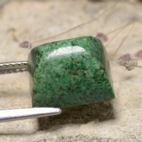 Maw-Sit-Sit Vert naturelle Baquette, 8.66 ct, Opaque