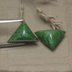 Achetez naturel 7,46ct vert maw-sit-sit gems, trillion, en provenance myanmar chez gemselect. en stock, livraison internationale!