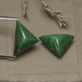 Achetez naturel 7,46ct vert maw-sit-sit gems, trillion, en provenance myanmar chez gemselect. en stock, livraison internationale!